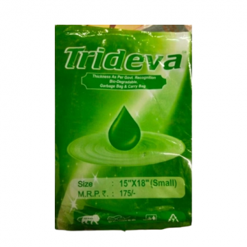 Trideva Garbage Bag 500G Small (15X18)